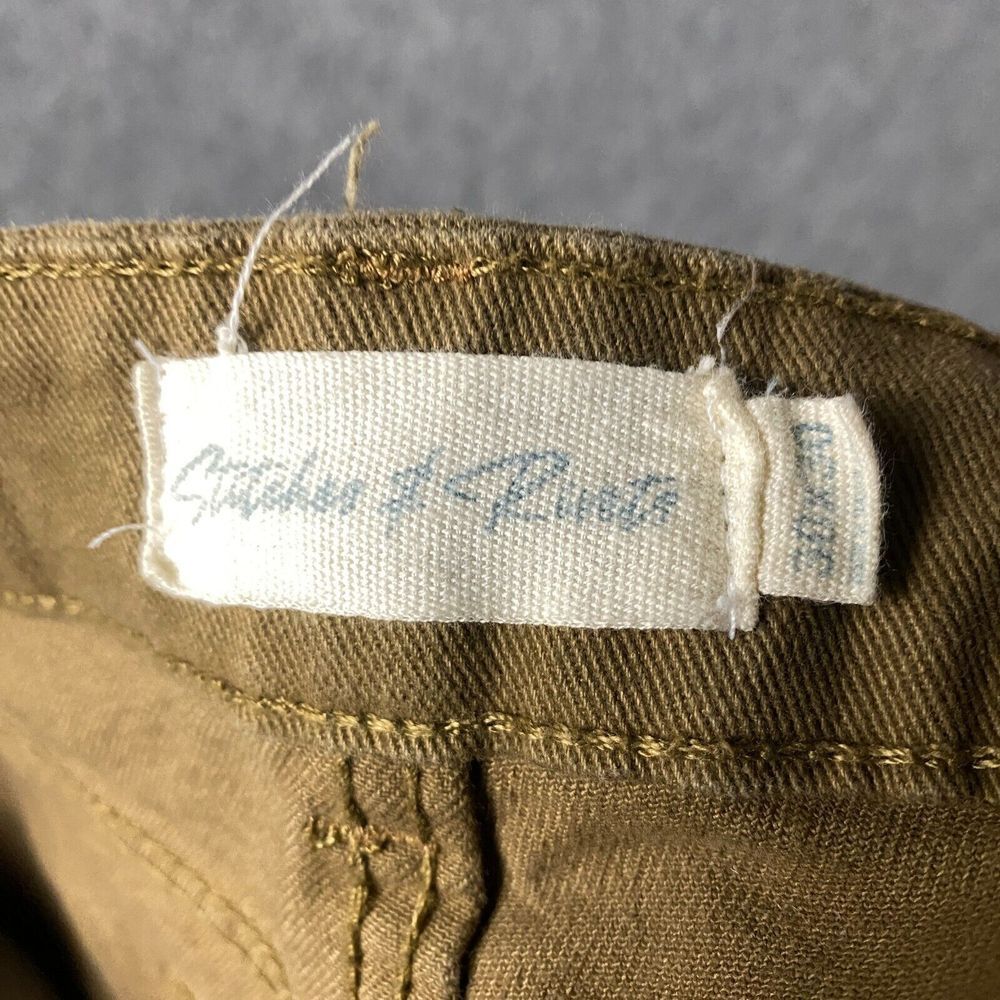 Stitches &‎ Rivets Jeans Men's 30x30 Denim Stretch Brown Cotton - Picture 11 of 12